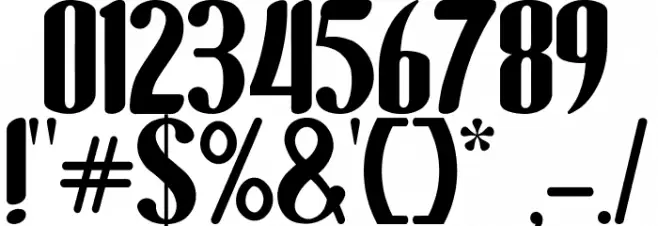 Haildany Font OTHER CHARS