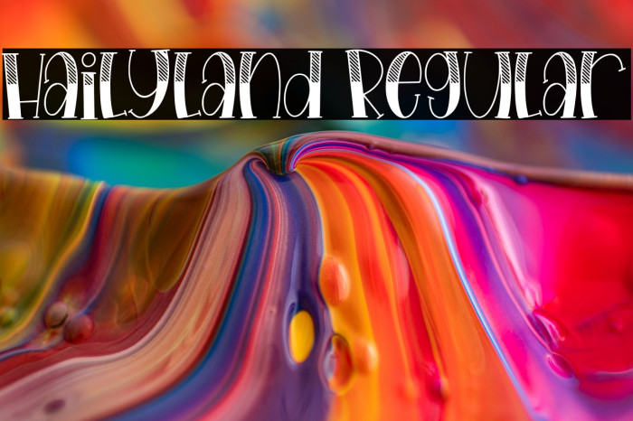 Hailyland Regular Example 1