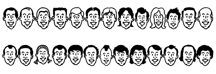 Hair Apparent JL Font LOWERCASE