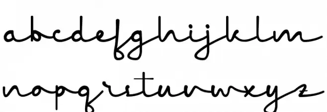 Hair Color Demo Шрифта строчной