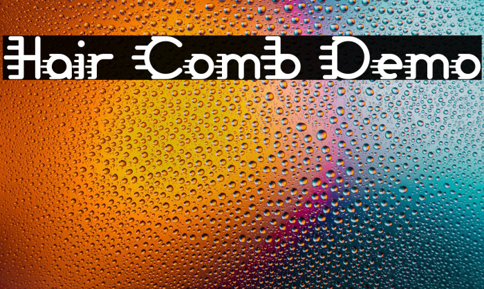 Hair Comb Demo Example 2