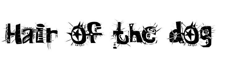 Hair of the dog  font caratteri gratis