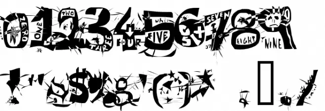 Hair of the dog Font OTHER CHARS