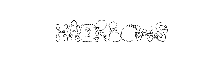 HairBows Font