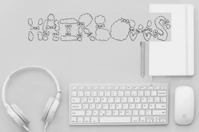 HairBows Font examples