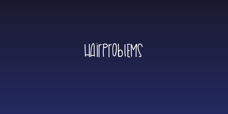 HairProblems Social Header
