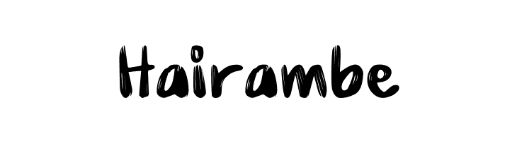 Hairambe  baixar fontes gratis
