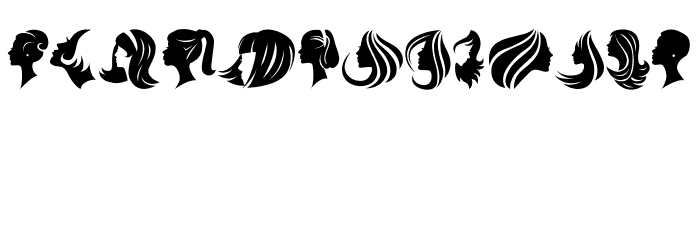 Haircut Regular Font OTHER CHARS