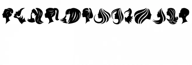 Haircut Regular Schriftart Anderer Schreiben