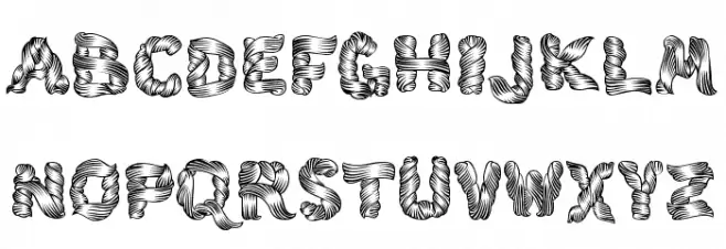 Hairline Caratteri MINUSCOLO