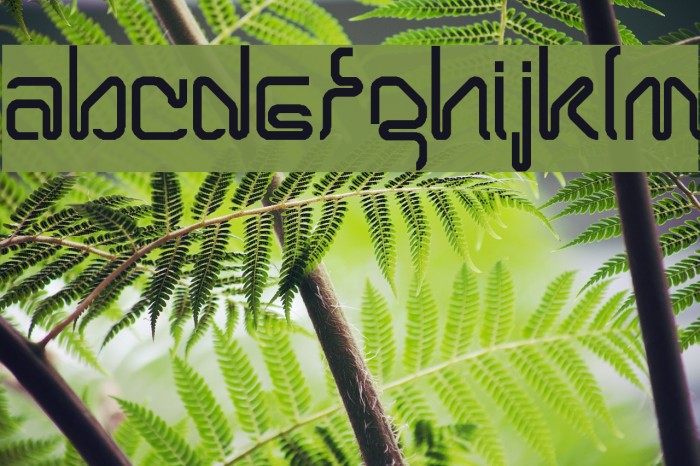 Hairpin-Normal Font examples