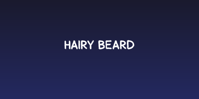 Hairy Beard Social Header