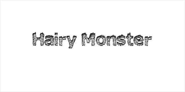 Hairy Monster Logo