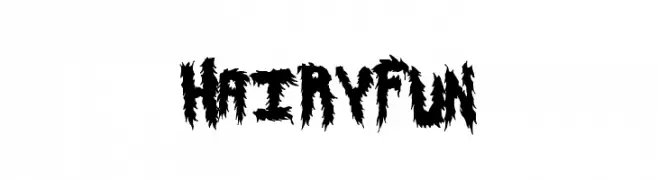 HairyFun  baixar fontes gratis