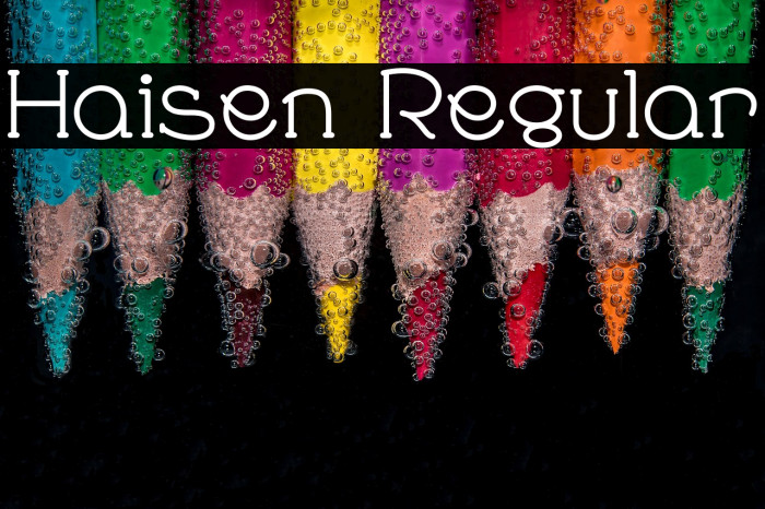 Haisen Regular Example 1