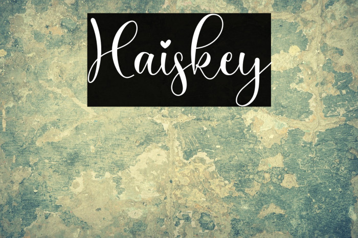 Haiskey Example 1