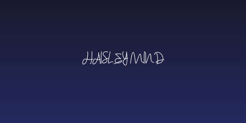 Haisley Mind Social Header