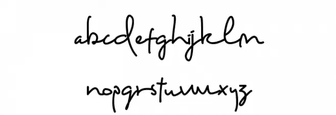 Haisley Mind Caratteri MINUSCOLO