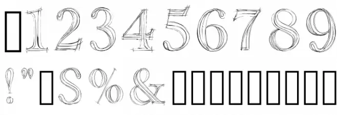 Haityfont Font OTHER CHARS