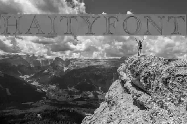 Haityfont Font examples