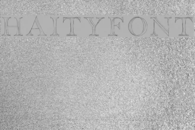 Haityfont Font examples