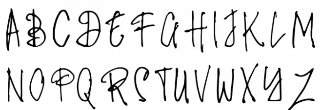 Hajad Schriftart Groß