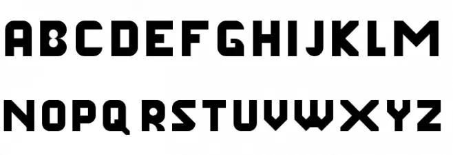 Hakelgraph Regular Schriftart Groß