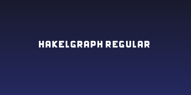 Hakelgraph Regular Social Header