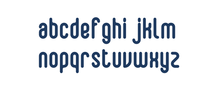 Hakone Bold Bold Lowercase