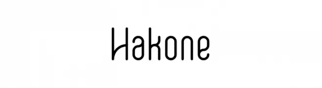 Hakone  تنزيل الخطوط