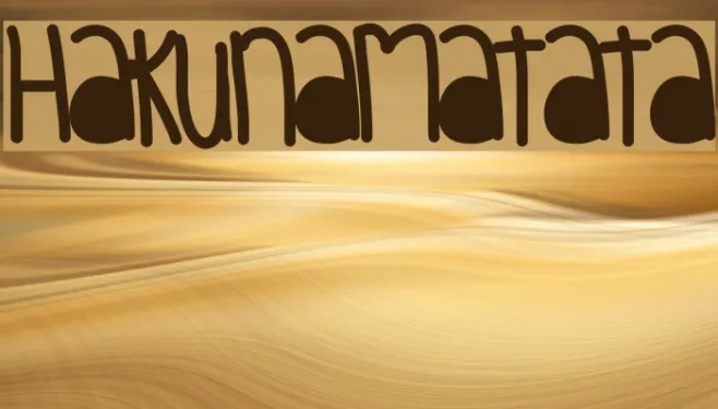 HakunaMatata Example 1