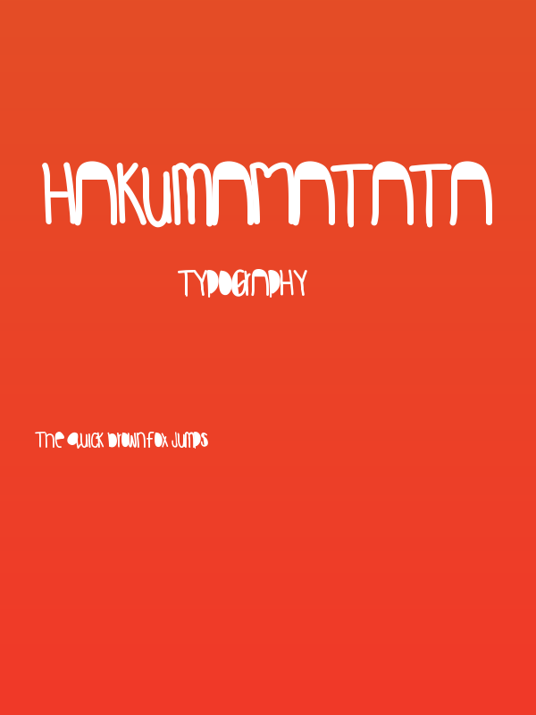 HakunaMatata Poster