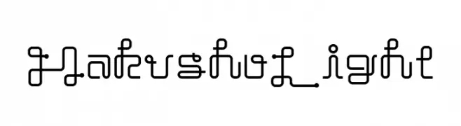 Hakusho Light  Frei Schriftart Herunterladen