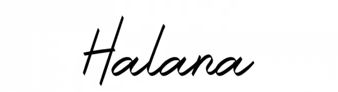 Halana  Frei Schriftart Herunterladen