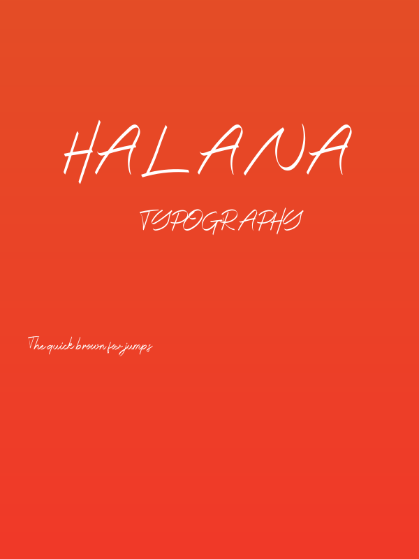 Halana Poster