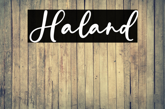 Haland Example 2
