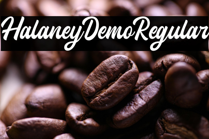 HalaneyDemo-Regular Example 1