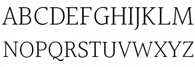 Halant Light Font Litere mari
