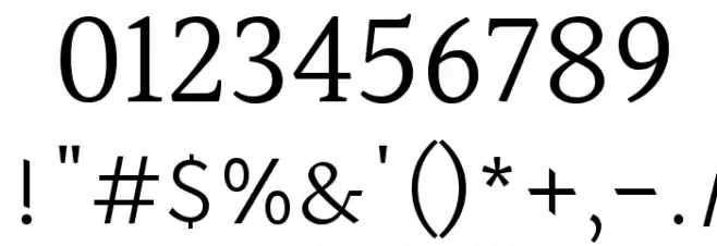Halant Regular Font OTHER CHARS