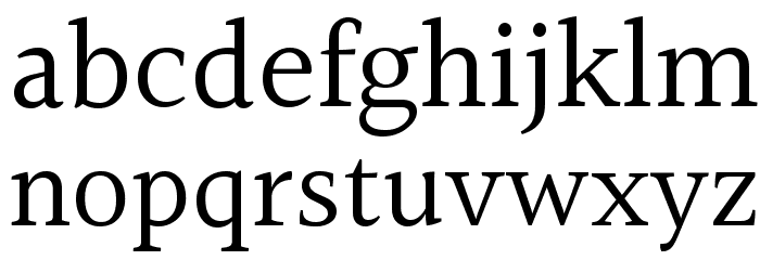 Halant Font LOWERCASE