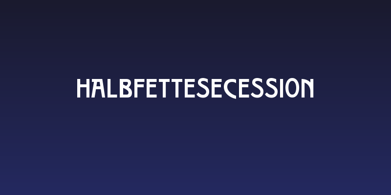 HalbfetteSecession Social Header