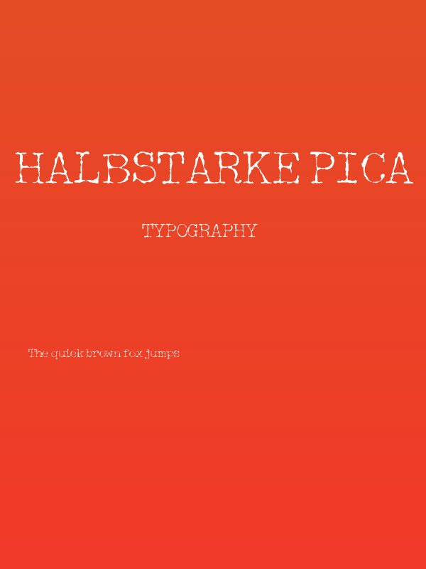 Halbstarke Pica Poster