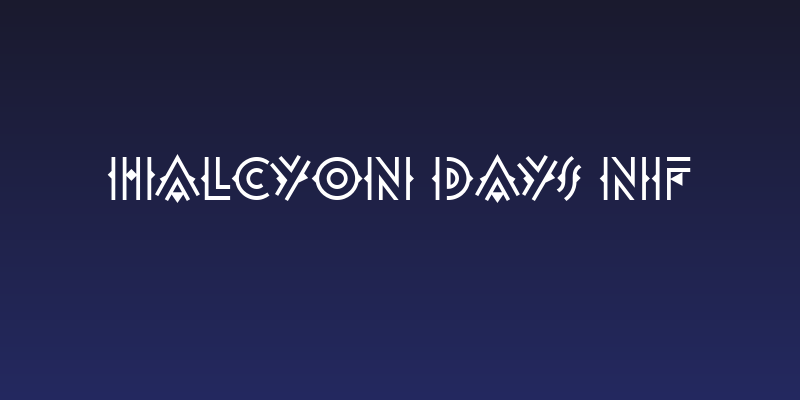 Halcyon Days NF Social Header