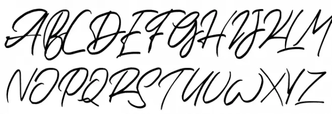 HalcyonFREE फ़ॉन्ट अपरकेस