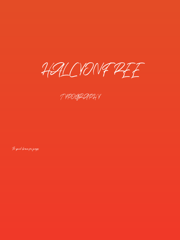 HalcyonFREE Poster