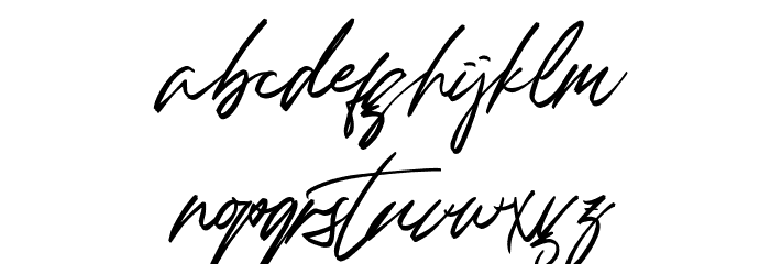 HalcyonFREE Font LOWERCASE