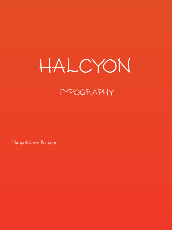 Halcyon Poster