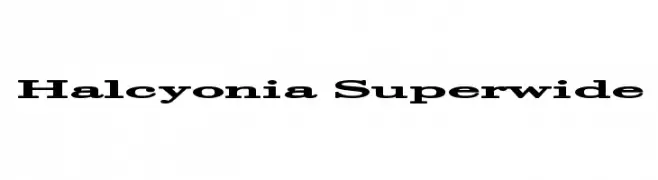 Halcyonia Superwide 