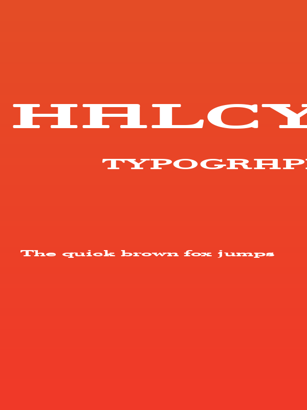 Halcyonia Superwide Poster