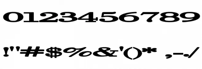 Halcyonia Font OTHER CHARS